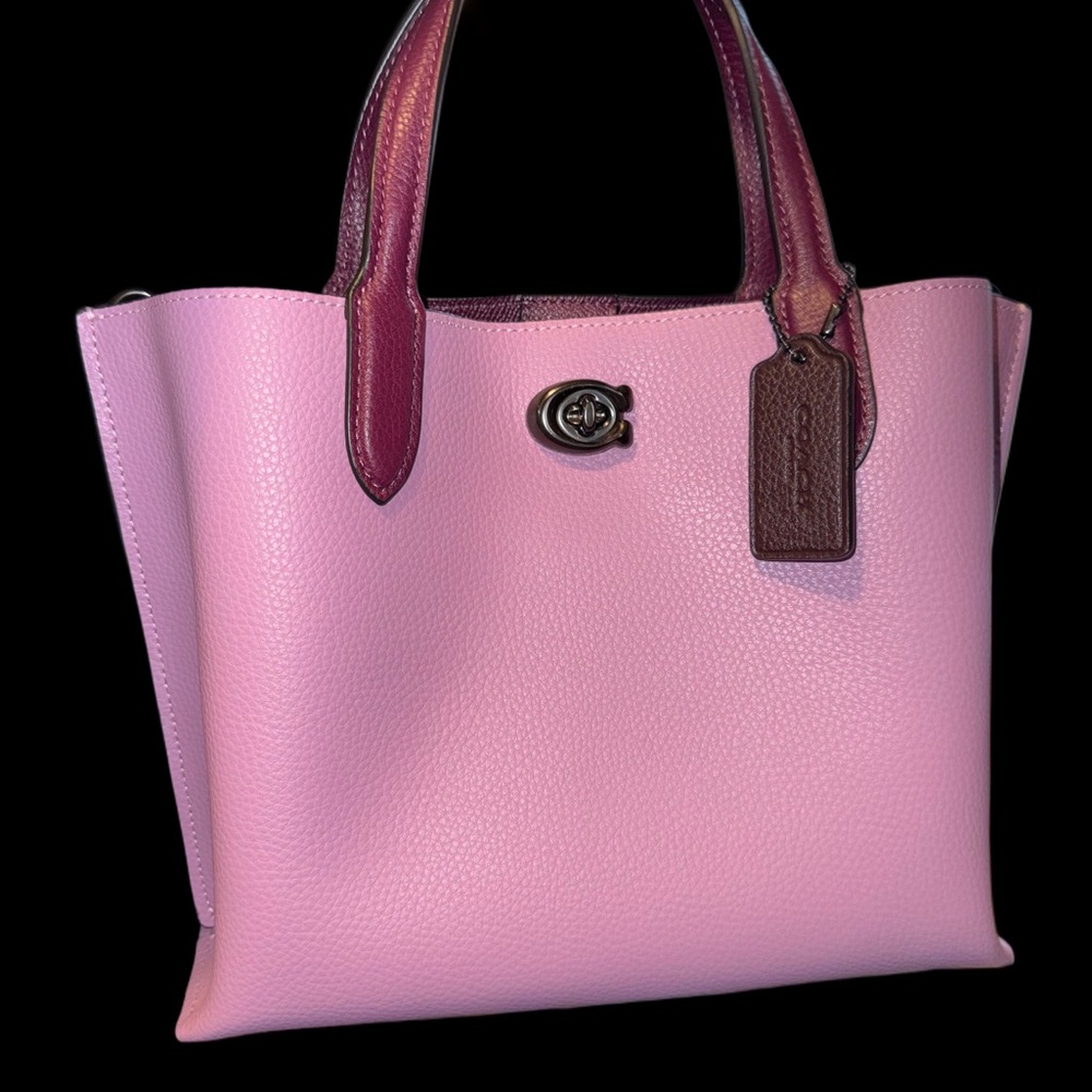 Coach Violet Orchid Willow Bag